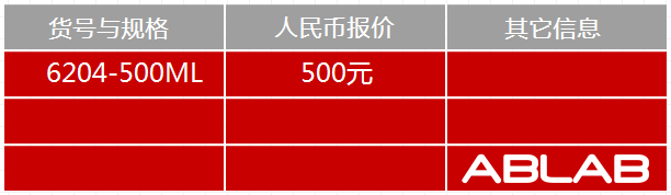 6204-HRP标记兔抗专用稀释液